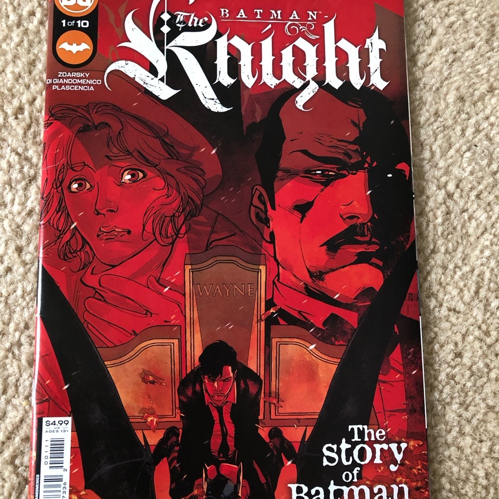 DC comic’s volume 1 of the origins of Batman: The Knight